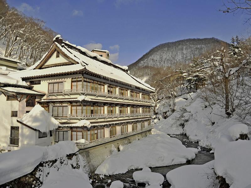 Hotel Takaragawa Onsen Ousenkaku Minakami Zewnętrze zdjęcie